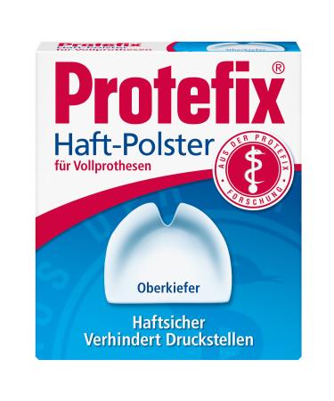 Protefix adhesive pads for full dentures - upper jaw - effective protection against pressure points and inflammation - 30 adhesive pads - Buy Online on GoSupps.com
