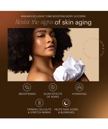 Makari Exclusive Active Intense Tone Boosting Body Glycerin 16.8oz | Skin-Brightening & Moisturizing Formula | Promotes Even Skin Tone | For All Skin Types - Buy Online on GoSupps.com