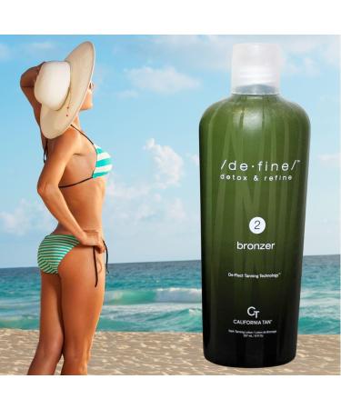 California Tan De Fine Bronzer Step 2 Bronzer Tanning Bed Lotion 8 ounce De-Fine - Buy Online on GoSupps.com
