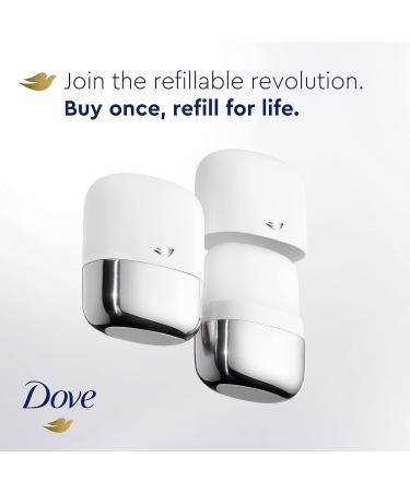 Dove Refillable Deodorant Kit for Women - 0% Aluminum Sensitive Skin - 2 Refills 1.13 OZ Each | Eco-Friendly Deodorant - Buy Online on GoSupps.com