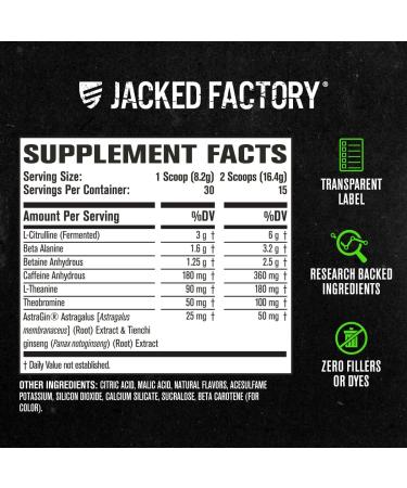 Jacked Factory Nitrosurge Pre-Workout in Pineapple & Creatine Monohydrate for Men & Women - Buy Online on GoSupps.com