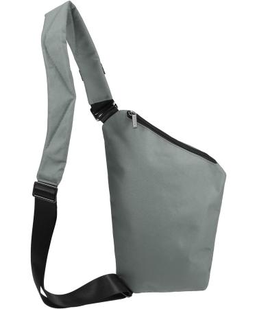 Lixada Anti-Theft Sling Bag - Lightweight Crossbody Shoulder Bag for Men & Women | Perfect for Travel Hiking & Outdoor Sports - Gray - Buy Online on GoSupps.com