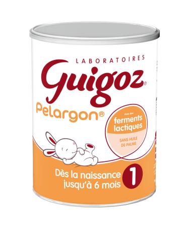 GUIGOZ Pelargon 1 Baby Milk Powder for Ages 0 to 6 Months - Box of 780 g