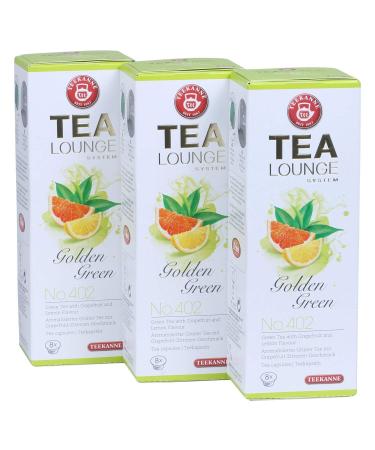 Tealounge Tealounge 402 Teapot with 3 x 8 capsules Gold Green