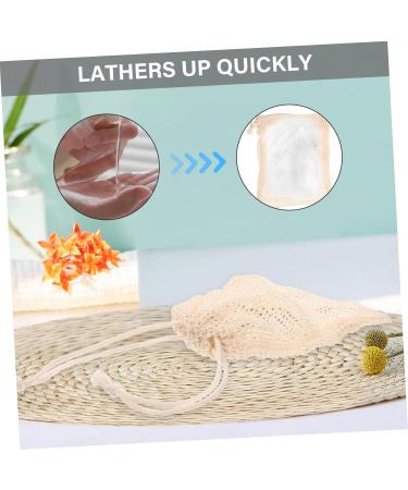 Baluue 8pcs Soap Storage Cotton Pouches Soap Net Cotton Linen - Buy Online on GoSupps.com