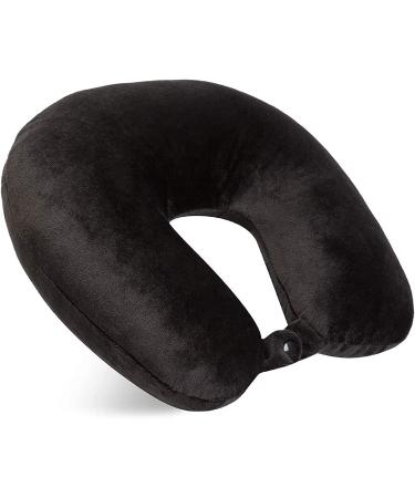 Feather Soft Microfiber Neck Pillow - World's Best Black Pillow - Buy Online on GoSupps.com