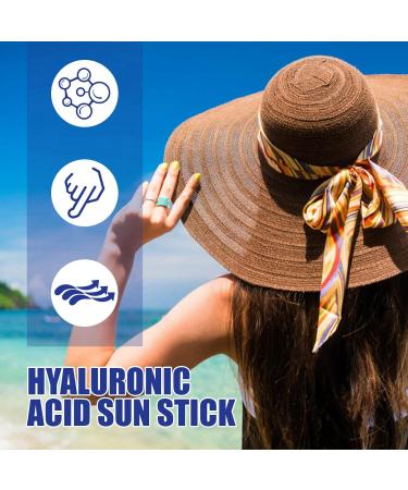 Hyaluronic Acid Watery Sun Gel Korean Sunscreen Sun Cream Hyaluronic Acid SPF50+ Pa++++ Sunscreen Korean SPF 50 Face Moisturiser Waterproof Face Sun Cream SPF 50 Moisturizing Korean Sunscreen Stick - Buy Online on GoSupps.com