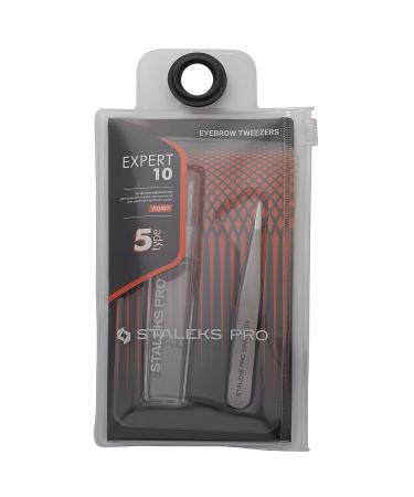STALEKS PRO Type 5 Ingrown Hair Tweezers - Pinpoint Tip, Surgical Stainless Steel - Precision Tool for Experts and Professionals - Buy Online on GoSupps.com