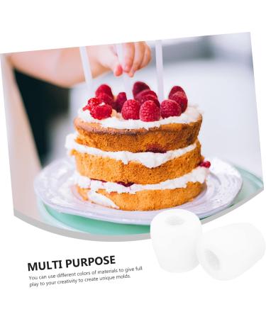 ABOOFAN 4 Pcs Silicone Mold Fruit Handrail End Caps Desserts Molds Biscuit Chocolate - Buy Online on GoSupps.com