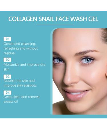 Gentle Exfoliating Facial Cleansing Gel - Repair Deep Clean & Hydrate Skin Reduce Melanin & Even Skin Tone(2PCS) - Buy Online on GoSupps.com