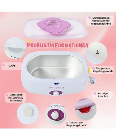 Bain de Paraffine Electrique 5L - Bain de Cire pour Mains et Pieds avec Soulagement Douleurs Musculaires/Arthrite Hydratation Intense Peau S che - Soin Spa Chez Vous & Salon de Beaut Professionnel - Buy Online on GoSupps.com
