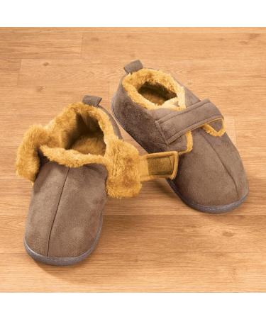 Dream Products Diabetic Comfort Slippers - Ladies X-Large Tan | Orthopedic Footwear for Diabetic Women - Buy Online on GoSupps.com