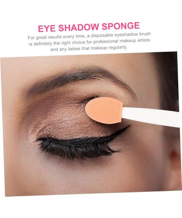 Ipetboom 100pcs Double Ended Eyeshadow Brush Makeup Brush Makeup Tools Tipped Oval Makeup Tool Double Head - Buy Online on GoSupps.com