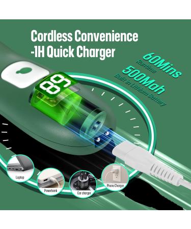 ENSSU Baby Hair Clipper Wireless Hair Trimmer for Kids with LED Indicator Baby Hair Cutting Set with Skin Safe Blade Waterproof Hair Trimmer for Kids/Toddlers - Buy Online on GoSupps.com