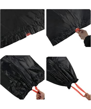 Begale 110 Counts 8 Gallon Garbage Bags Drawstring Trash Bag Black - Buy Online on GoSupps.com