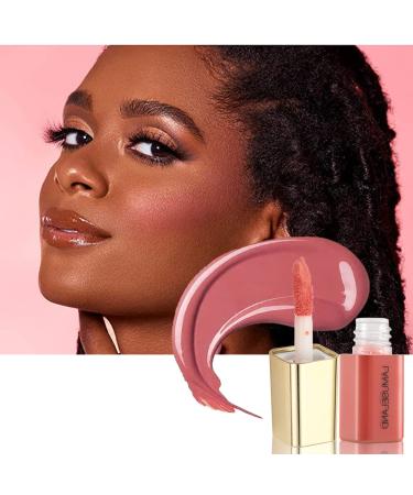 Aaiffey Liquid Blush Set - 4 Mini Natural Cheek Colors for Dewy & Long-Wearing Makeup | Korean Cosmetic Blush - Buy Online on GoSupps.com