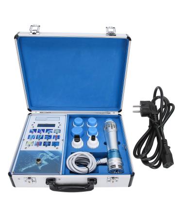 HAOX shock wave therapy portable body muscle tension massager Extracorporal ED shock wave unit muscle massage device with 7 massage heads for pain relief ED treatment (220V)
