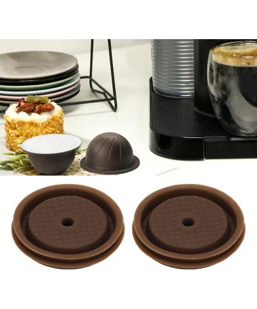Ausla Reusable Coffee Capsule Lid Gel Material Optimal Compatibility for ENV135 ENV150 Plus Next GCA1 Durable and Versatile Design with Rich Flavor Extraction - Buy Online on GoSupps.com