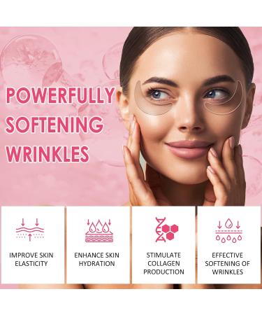16 PCS Reusable Under Eye Patches for Wrinkles | Anti-Aging Gel Eye Pads for Dark Circles & Bags | Overnight Treatment for Face & Under Eyes - Buy Online on GoSupps.com