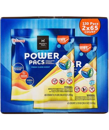 Ultimate Clean Laundry Detergent Power Pacs - 130 Loads | Eco-Friendly Powerful & Convenient Shipping Worldwide - Buy Online on GoSupps.com