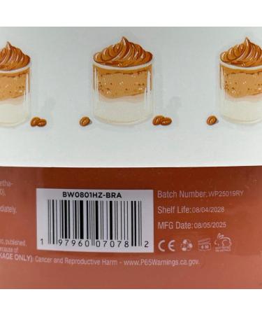 Hazelnut Cream Exfoliating Body Scrub Skin Soothing Formula 25.07 oz Leaves Skin Glowing and Refreshed - Buy Online on GoSupps.com