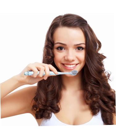 Minkissy 6-Pack Crystal-Clear Charcoal Toothbrushes for Sensitive Teeth | Travel & Home Use - Buy Online on GoSupps.com