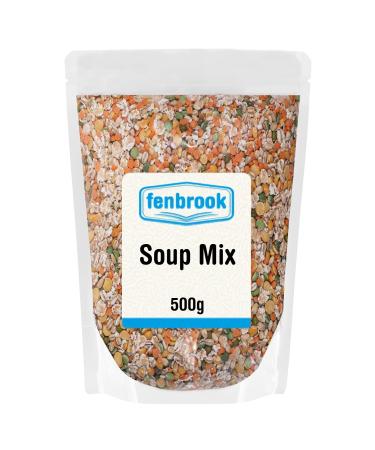 Soup Mix 500g by Fenbrook | Mix of Lentils Peas & Barley