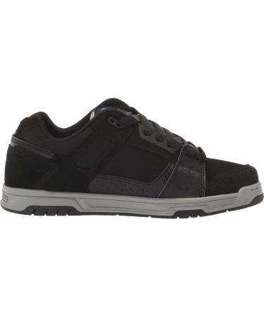 Durable DC Men's Stag XE Skate Shoe | Black/Grey/Blue | Size 11, 12 - Buy Online on GoSupps.com