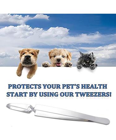 Saizone Tick Pliers - Premium Stainless Steel Tweezers for Ticks in Humans Dogs Cats & Pets - Reliable Versatile with Holster - Buy Online on GoSupps.com