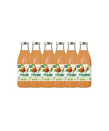 VITABIO - 100% Pur Jus - Poire Xenia et Pomme - 750ml - ORGANIC - Lot of 6