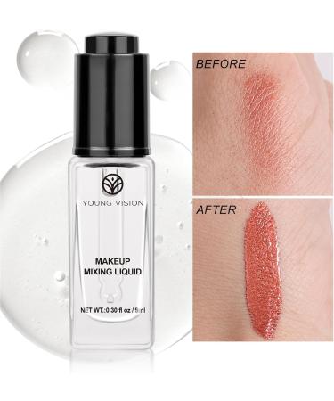 LXZJJM Professional Makeup Mixing Liquid - Long-lasting Waterproof Multi-functional Makeup Enhancer for Blush Foundation Highlighter Creams Eyeshadows and Nail Polish - 0.30 fl oz/9 ml - Buy Online on GoSupps.com
