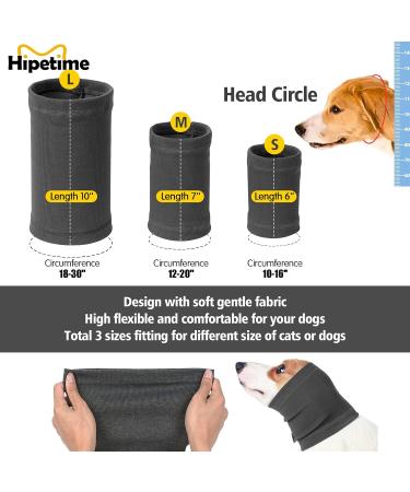 Cozy Dog Scarf & Earmuffs - Warm Neck & Ear Comfort for Pets | Calming Hoodies in Gray - International Shipping - Buy Online on GoSupps.com