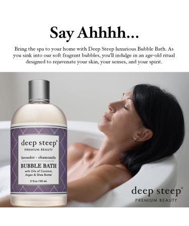 Deep Steep Lavender Chamomile Bubble Bath - 33.8 fl oz - Buy Online on GoSupps.com