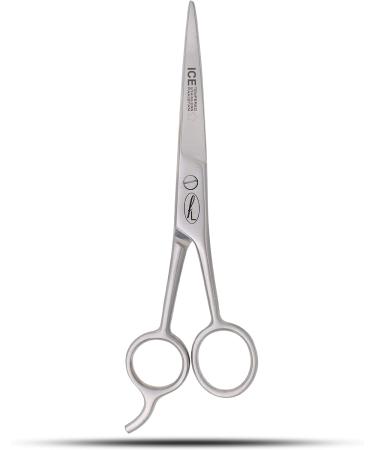6.5 Hairdressing Scissors with Hook | Anti-Rust Barber Scissors | Tempered Ice Stainless Steel | Ideal for Men/Women - Buy Online on GoSupps.com