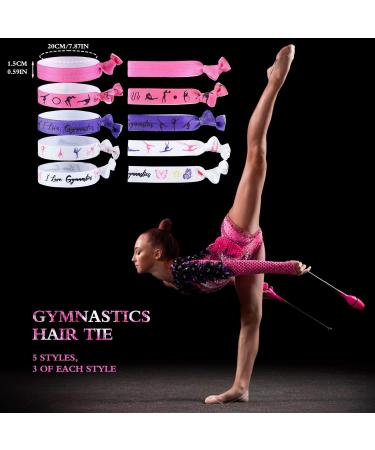 17-Piece Gymnastics Gifts Set for Girls & Women | Drawstring Backpack, Makeup Bag, Hair Ties | Ideal for Gymnasts, Coaches & Enthusiasts - Buy Online on GoSupps.com