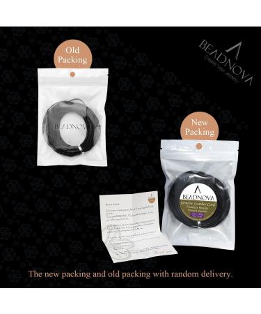 BEADNOVA 1.5mm Black Leather Cord - 11 Yards for Jewelry Making - Buy Online on GoSupps.com