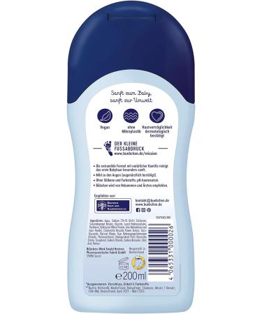 B bchen Baby Shampoo 200 ml - Gentle Organic Formula for Soft Hair | International Shipping Available - Buy Online on GoSupps.com