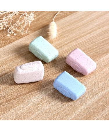 Travel Toothbrush Covers Set - 8pcs Portable Plastic Caps for Travel Bathroom School & Camping - Ideal Toothbrush Protection - Buy Online on GoSupps.com