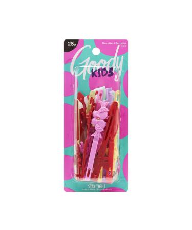 Goody Girls Classics Barrettes, Self Hinge, 1.5 Inch, 26 Count