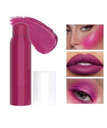 Pasta Korean Drama 3in1 BlushS Lipstick Eye Shadow Universal Makeup Stick - 6 Color Powder Blusher & Dark Lipstick - One Size - Buy Online on GoSupps.com