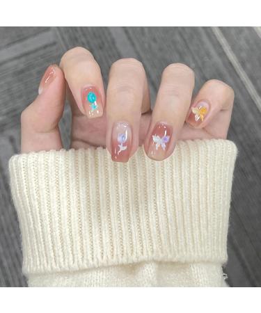 3D Butterfly Nail Charms - 2 Boxes of 12 Grids Resin Gems for Nail Art Design and Decoration - DIY Crafts Supplies (D Pattern) - Buy Online on GoSupps.com