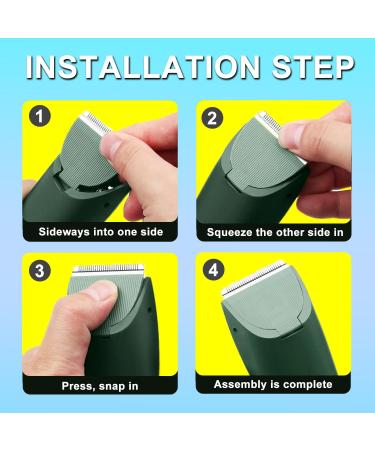 3 Packs Green Replacement Blades for Meridian Trimmer Compatible with Meridian Body Trimmer Onyx & Sage Hygienic Ceramic Replacement Blades - Buy Online on GoSupps.com