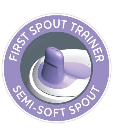 Chicco Semi-soft Spout Trainer Sippy Cup - Blue 7oz | Spill-Free | 6m+ - Buy Online on GoSupps.com