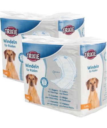 Buy Schecker 24 Pieces Male Dog Diapers (Waist 60-80 cm L-XL) - Best International Shipping! - Buy Online on GoSupps.com