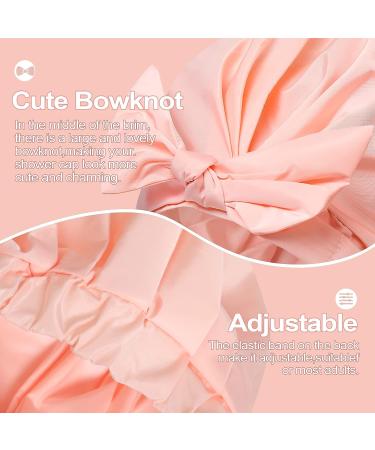 Waterproof Shower Cap Set - Reusable & Adjustable for Women | Double Layer Protection | Ideal for Long & Short Hair | Set of 3 - Buy Online on GoSupps.com