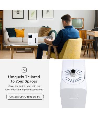 Magic Scent Atomizing Essential Oil Diffuser - Aromatherapy Machine for Business & Home Fragrance | Cold-Air Technology | Large Area Room Scent Diffuser up to 1000 sq. ft - Buy Online on GoSupps.com