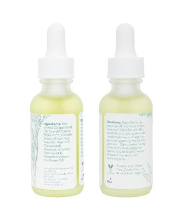 Matcha Face Oil - Hydrating Green Tea & Sea Kelp Blend for Glowing Skin - Vegan Antioxidant Moisturizer for All Skin Types - 1 Fl Oz - Buy Online on GoSupps.com