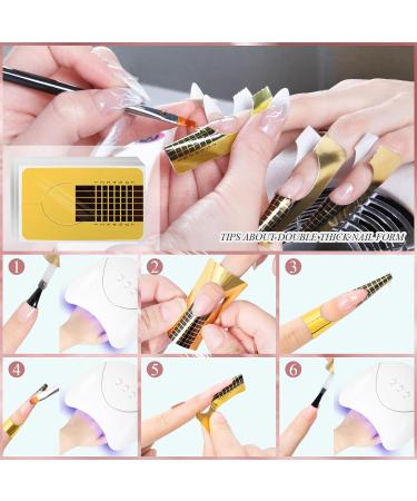 Phoenixy Poly Nail Gel Kit - 8 Pcs Nail Extension Set with Lamp & Top Coat - DIY Nail Art Set for Beginners - Christmas Gift - 29 Pieces - Buy Online on GoSupps.com