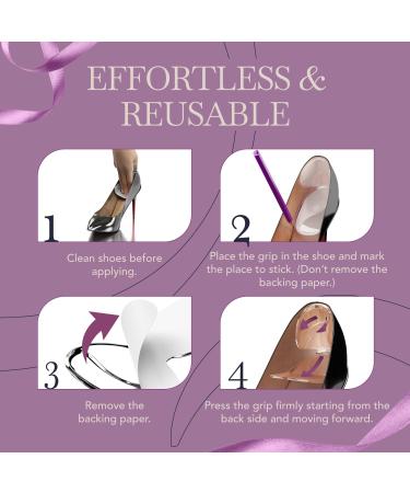 Extra Soft Heel Inserts - Self-Adhesive Heel Protectors for Men and Women - Add Comfort and Volume to Loose Shoes - Shock Absorbing Heel Pads - Multicolour (8 Pack) - Buy Online on GoSupps.com