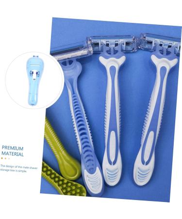 Minkissy 3-Part Storage Box for Razors & Blades | Travel Set for Women | Electric Shear Organizer | Bulk Razor Holder - Buy Online on GoSupps.com